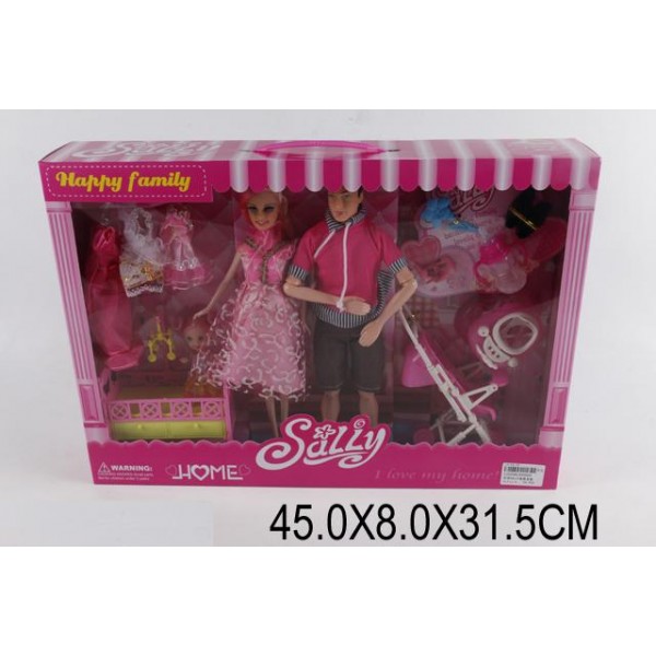 Кукла типа "Барби"Семья" (1355296) (KX9909) 